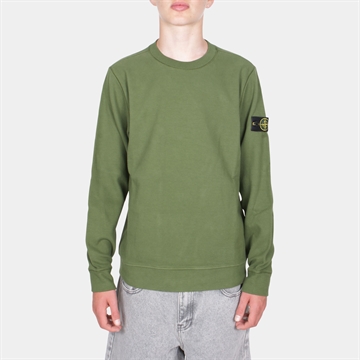 Stone Island Jr. RIB Sweatshirt Army Green